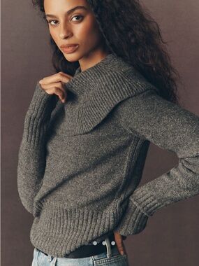 NWT Anthropologie Pilcro Cowl-neck Sweater